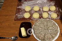 Хачапурі з м'ясом - Крок 6 Хачапурі з м'ясом - Крок 6