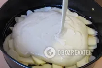 Шарлотка на сметане - Шаг 6 Шарлотка на сметане - Шаг 6