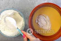 Шарлотка с капустой - Шаг 6 Шарлотка с капустой - Шаг 6