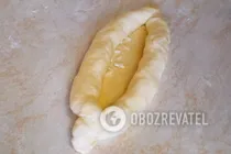 Хачапури с яйцом - Шаг 5 Хачапури с яйцом - Шаг 5