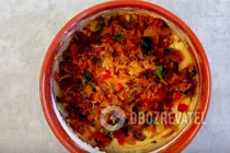 Шарлотка с капустой - Шаг 7 Шарлотка с капустой - Шаг 7
