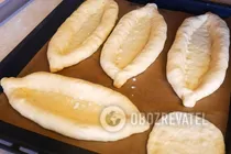 Хачапури с яйцом - Шаг 6 Хачапури с яйцом - Шаг 6