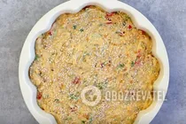 Шарлотка с капустой - Шаг 8 Шарлотка с капустой - Шаг 8