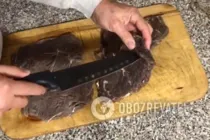 Бастурма з конини - Крок 4 Бастурма з конини - Крок 4