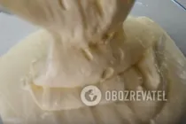 Шарлотка с персиками - Шаг 5 Шарлотка с персиками - Шаг 5