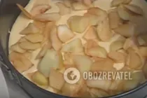 Шарлотка в духовке - Шаг 5 Шарлотка в духовке - Шаг 5
