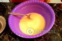 Дрожжевое тесто для пиццы - Шаг 2 Дрожжевое тесто для пиццы - Шаг 2