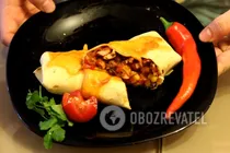 Буріто з квасолею - Крок 8 Буріто з квасолею - Крок 8