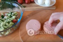 Окрошка на сыворотке - Шаг 2 Окрошка на сыворотке - Шаг 2
