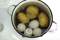 Окрошка на воде - Шаг 1 Окрошка на воде - Шаг 1