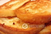 Сладкие гренки - Шаг 7 Сладкие гренки - Шаг 7