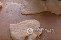 Отбивные из куриного филе - Шаг 2 Отбивные из куриного филе - Шаг 2