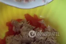 Брускетта с тунцом - Шаг 5 Брускетта с тунцом - Шаг 5