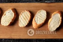 Брускетта с сыром - Шаг 5 Брускетта с сыром - Шаг 5