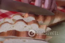 Брускетта с тунцом - Шаг 1 Брускетта с тунцом - Шаг 1