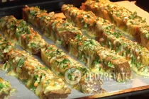 Гренки в духовке - Шаг 7 Гренки в духовке - Шаг 7