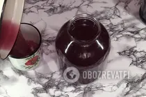 Вишневий лікер із листям - Крок 6 Вишневий лікер із листям - Крок 6
