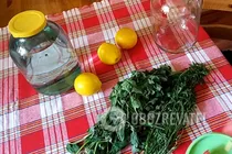 Мятный ликер на самогоне - Шаг 1 Мятный ликер на самогоне - Шаг 1