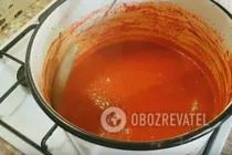 Кетчуп с кориандром - Шаг 3 Кетчуп с кориандром - Шаг 3