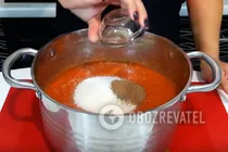 Кетчуп с яблоками и чесноком - Шаг 10 Кетчуп с яблоками и чесноком - Шаг 10