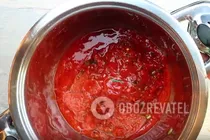 Кетчуп в мультиварке - Шаг 4 Кетчуп в мультиварке - Шаг 4