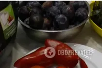 Кетчуп у мультиварці зі сливами та перцем - Крок 1 Кетчуп у мультиварці зі сливами та перцем - Крок 1