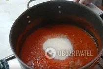 Кетчуп із корицею та часником - Крок 4 Кетчуп із корицею та часником - Крок 4