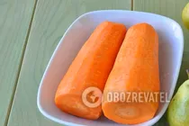 Морквяно-грушевий фреш - Крок 1 Морквяно-грушевий фреш - Крок 1