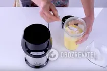Апельсиновий фреш з молоком - Крок 5 Апельсиновий фреш з молоком - Крок 5