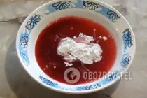 Кисель из клюквы с сахаром - Шаг 4 Кисель из клюквы с сахаром - Шаг 4