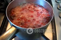 Кисель из клюквы с сахаром - Шаг 5 Кисель из клюквы с сахаром - Шаг 5