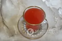 Кисель из клюквы с сахаром - Шаг 8 Кисель из клюквы с сахаром - Шаг 8
