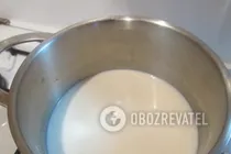 Молочный кисель по ГОСТу - Шаг 1 Молочный кисель по ГОСТу - Шаг 1