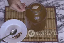 Квас с растворимым кофе - Шаг 4 Квас с растворимым кофе - Шаг 4