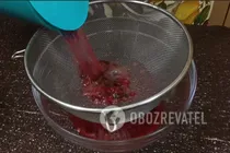 Клюквенный морс с мятой - Шаг 7 Клюквенный морс с мятой - Шаг 7