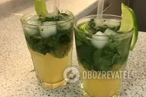 Мохито с тростниковым сахаром - Шаг 8 Мохито с тростниковым сахаром - Шаг 8