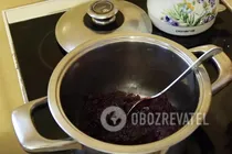 Смородиновий кисіль з варення - Крок 1 Смородиновий кисіль з варення - Крок 1