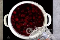 Кисель из замороженной вишни - Шаг 2 Кисель из замороженной вишни - Шаг 2