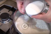 Кисель из домашнего молока - Шаг 6 Кисель из домашнего молока - Шаг 6