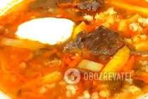 Рассольник с томатной пастой и рассолом - Шаг 9 Рассольник с томатной пастой и рассолом - Шаг 9