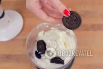 Молочний коктейль із печивом - Крок 3 Молочний коктейль із печивом - Крок 3