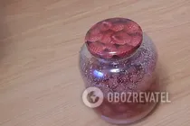 Клубничный ликер на водке с лимоном - Шаг 8 Клубничный ликер на водке с лимоном - Шаг 8
