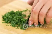 Салат із куркою, горіхами і квасолею - Крок 4 Салат із куркою, горіхами і квасолею - Крок 4