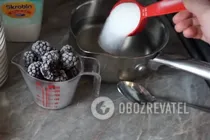Кисіль з ожини - Крок 1 Кисіль з ожини - Крок 1
