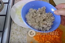 Розсольник із перловкою й часником - Крок 1 Розсольник із перловкою й часником - Крок 1