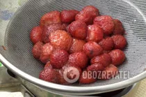 Полуничний кисіль із лаймом - Крок 4 Полуничний кисіль із лаймом - Крок 4