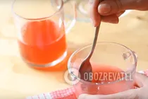 Прозрачный кисель из клюквы - Шаг 6 Прозрачный кисель из клюквы - Шаг 6