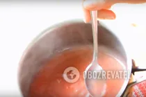 Прозрачный кисель из клюквы - Шаг 7 Прозрачный кисель из клюквы - Шаг 7