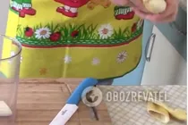 Молочний коктейль з бананом та морозивом - Крок 2 Молочний коктейль з бананом та морозивом - Крок 2