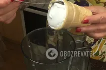 Молочний коктейль із вершками та сиропом - Крок 1 Молочний коктейль із вершками та сиропом - Крок 1